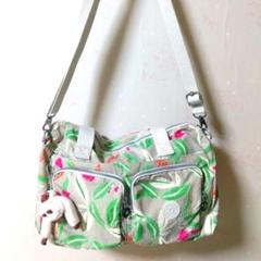 モンキーチャーム付き手提げバッグ(2WAY）(キプリング/Kipling