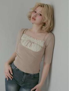 アンドマリー ANDMARY Mew frill tops ANDMARY】Mew frill tops
