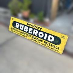 【175㎝】U.S.A ヴィンテージ 看板 Genuine RUBEROID 175㎝】U.S.A ヴィンテージ 看板 Genuine RUBEROID