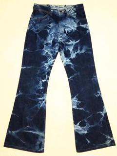 05M918◯ Wrangler 70s 復刻 ブリーチ加工 ベルボトム デニム 05M918◯ Wrangler 70s 復刻 ブリーチ加工 ベルボトム デニム