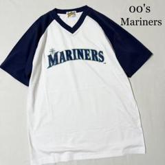 00's MARINERS マリナーズ MLB バイカラー ラグランTシャツ
