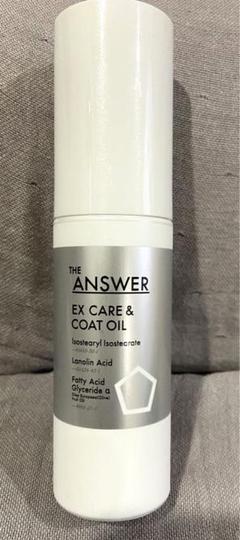 THE ANSWER EX CARE & COAT OIL 80ml ヘアオイルのサムネイル