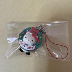 キティ　クリスマスリース　ストラップ キティ クリスマスリース ストラップ ストラップ