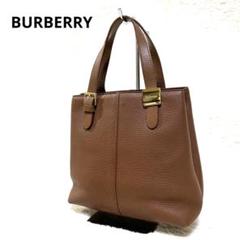 BURBERRY バーバリー ミニトートバッグ ハンドバッグ ブラウン
