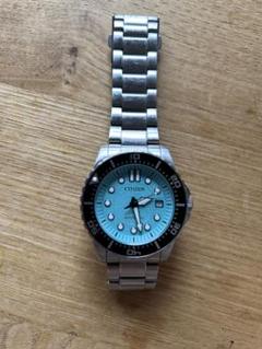 CITIZEN シチズン NJ0170-83X ターコイズブルー文字盤　中古品 CITIZEN シチズン NJ0170-83X ターコイズブルー文字盤 中古品