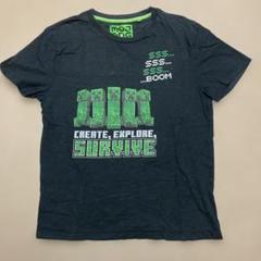 Minecraft Tシャツ 13歳 ダークグレー