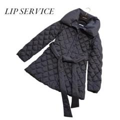 LIP SERVICE ダウン LIP SERVICE（リップサービス）｜ ボリュームファーフェイク
