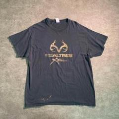 【GILDAN】カモフラアニマル　プリントTシャツ　黒　XL古着usedSM36
