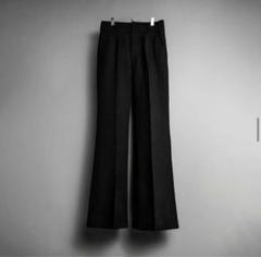 shikitari レザー　フレアパンツ shikitari フレアレザーパンツ