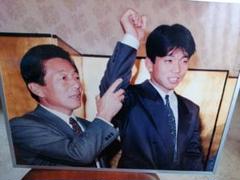 元近鉄バファローズ、ドジャース野茂英雄選手と仰木彬監督の写真パネル 元近鉄バファローズ、ドジャース野茂英雄選手と仰木彬監督の写真