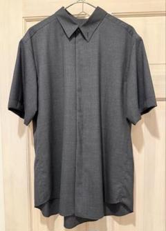 美品！OVERCOAT Wool Short Sleeve Shirt Wool Short Sleeve Shirt – OVERCOAT
