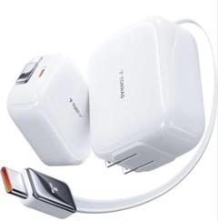 TORRAS FlexLine 67W 急速充電器 巻き取り式 type-c