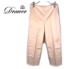 美品 ドゥロワー パンツ 34 タックパンツ Drawer - ドゥロワー パンツ サイズ36 S レディースの通販 by