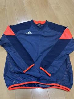 Bristol ピステ・ウィンドブレーカー M オレンジ・黒 adidas GTアディダス WIND. RDY ウィンドブレーカー ジップ