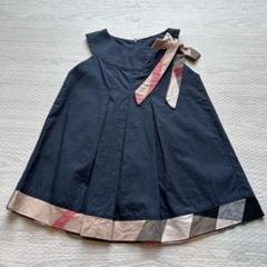【新品タグ付き】バーバリーキッズ☆ポロワンピース☆size10 バーバリー キッズ 現行タグ テニスウェア ポロワンピース