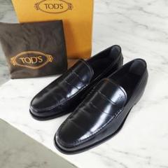 【新品・未使用】TODS ローファー 24.5 TOD'S - 未使用 トッズ TOD'S ローファー モカシン ビジネス