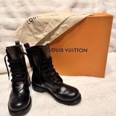 秋冬大放出】LOUIS VUITTON 黒 レザー ブーツ