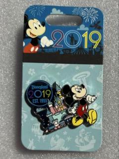 カリフォルニア　ディズニーランド　ミッキー　ピンバッジ アナハイム限定】カリフォルニアディズニー 70周年 ピンバッジ
