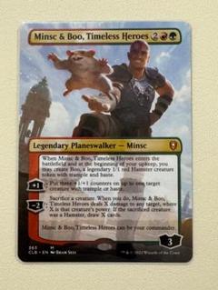 【PSA10】MTG 時を超えた英雄、ミンスクとブー 非foil 英)時を超えた英雄、ミンスクとブー / Minsc & Boo, Timeless