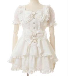 リズリサ❤︎LIZLISAフロントカシュクールBIGリボンセットアップ