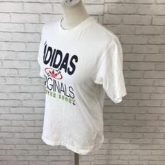 7.15 h318 アディダス 半袖Tシャツ ロゴ入り XS プリント