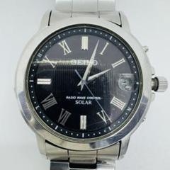 ✨SEIKO✨セイコー✨7B52-0AG0✨電波ソーラー✨デイト✨腕時計✨