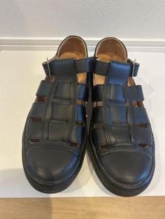 【極美品】CONVERSE コンバース グルカサンダル レザー 25.5 黒 ALL STAR コンバース CONVERSE グルカサンダル ALLSTAR COUPE