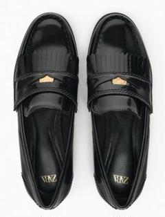 ☆新品 未使用 完売品☆ ZARA メタルディテール　ミュールローファー ☆新品 未使用 完売品☆ ZARA メタルディテール ミュール