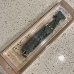 GAACAL ガーカル　編み込みアクセント　PUレザー アップルウォッチバンド