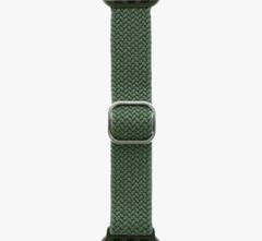 コンパチブル AppleWatch バンド カーキ 45.44.42mm編込み