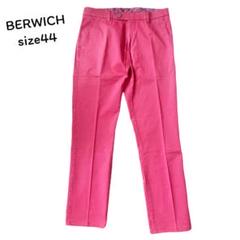 ※さとう 未使用 BERWICH コットンリネンチノパンツ46 アイボリー 370317601_1.jpg