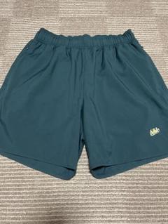 ballaholic バスケットボールショーツ Lサイズ グリーン Ballaholic Basic Zip Shorts (pine green/ivory) ボーラ