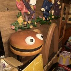 ヴィンテージ ハンバーガー パッチ1体 ハンバーガー オブジェ ディスプレイ 希少！マクドナルド ハンバーガーパッチ ビンテージ 1981年