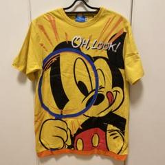 東京ディズニーリゾート ミッキーマウス Tシャツ　黄色　Mサイズ