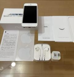 Apple iPhone 5 ホワイト 16GB 画面の浮きがあります