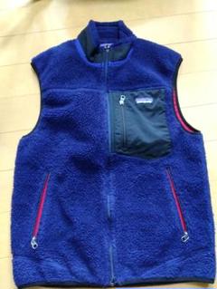 Patagonia レトロX ベスト　ネイビー　Sサイズ　美品 patagonia レトロXベスト ネイビー レッド