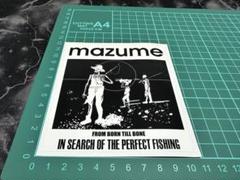 mazume マヅメ ステッカー フィッシングショー 釣り博 釣りフェスのサムネイル