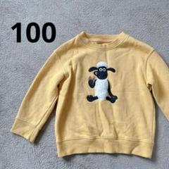 UNIQLO Shaun the Sheep トレーナー 100 イエロー 羊