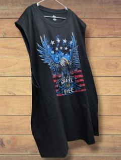 EAGLE Ｔシャツ ノースリーブ タンクトップ アメリカン オーバーサイズ