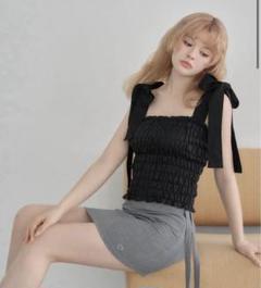 andmary May shirring tops アイボリー ANDMARY】May shirring tops