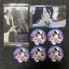BLEACH ホロ加工スクエア缶バッジ 朽木白哉 - メルカリ