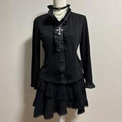 y2k00s当時物NANAフェアリーグランジパンクライダース古着屋ロックパンク y2k フェアリーグランジ パンク NANA フリル ジャンスカ