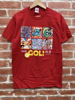 【送料無料】USA古着 プリントTシャツ Mサイズ red