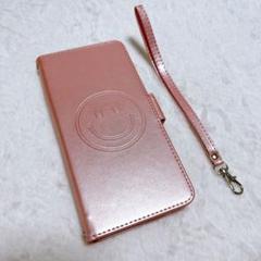 Aquos R6 SH-51B ケース 手帳型 ローズゴールド
