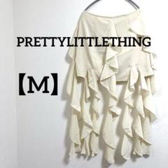 PRETTYLITTLETHING フリルスカート UK 8【M】