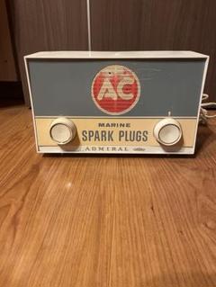 ac spark plug delco champion ラジオ 看板 - メルカリ