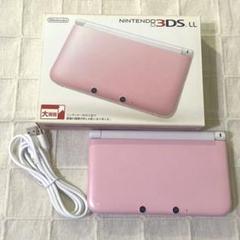 Nintendo 3DS LL ピンク×ホワイト 本体 箱付き