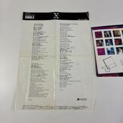 X JAPAN/Say Anything カセットテープの歌詞カード