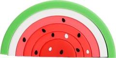 西瓜積み木 シリコンパズル ビルディング・ブロック 6ピース3歳から