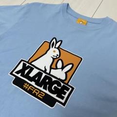 【入手困難】XLARGE Tシャツ FR2 コラボ Tシャツ M 刺繍 コラボT